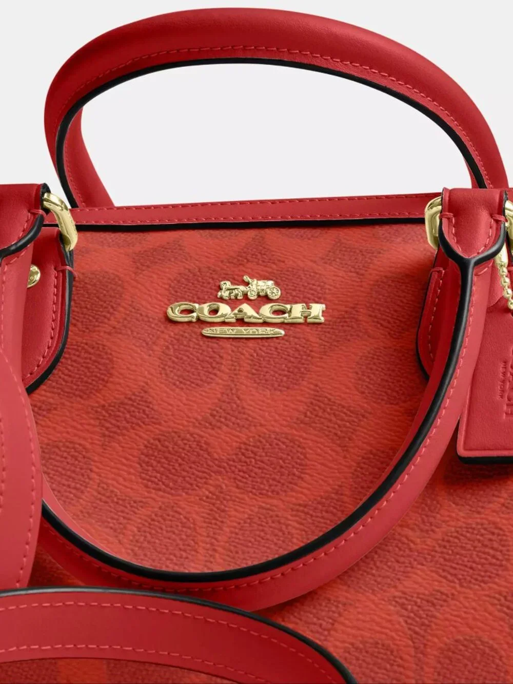 Rowan Satchel Bag In Signature Canvas CEY39